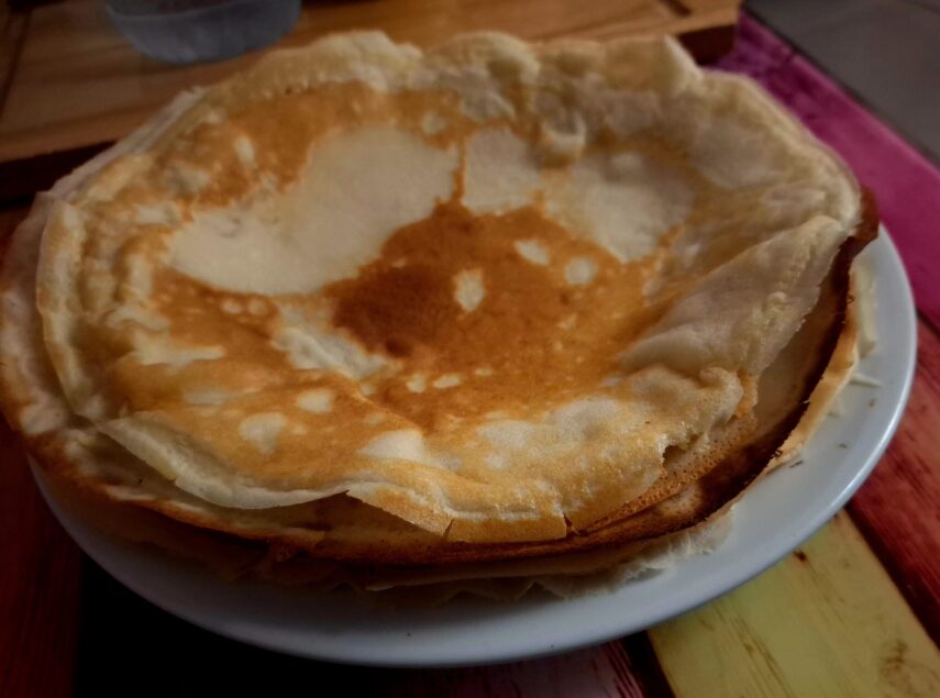 Crêpes lait de coco
